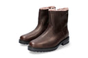 Bottines LEONARDO marrons foncé