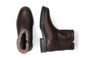 Bottines LEONARDO marrons foncé