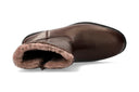 Bottines LEONARDO marrons foncé