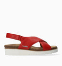 Sandales TALLY rouges