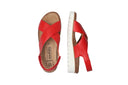 Sandales TALLY rouges