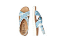 Sandales TALLY bleues