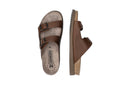 Sandales HARMONY marrons foncé