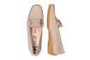 Mocassins NATALA beiges