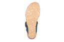 Sandales LISSIA bleues foncé