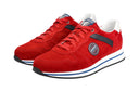 Baskets GARRY rouges foncé
