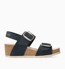 Sandales VIOLETT bleues foncé