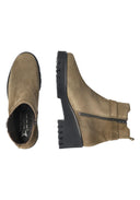 Bottines à talon FAUVE Vertes
