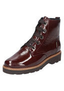 Bottines ODALIA Rouges foncées
