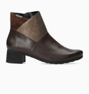 Bottines à talon GARITA marrons foncées