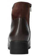 Bottines à talon GARITA marrons foncées