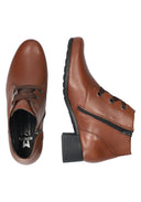 Bottines à talon GIUSTA marrons