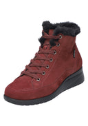 Bottines ILKA Rouges foncées