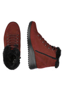 Bottines ILKA Rouges foncées