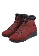 Bottines ILKA Rouges foncées