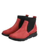 Bottines CYRENE Rouges foncées