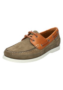 Chaussures bateau BOATING vertes  