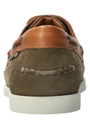 Chaussures bateau BOATING vertes  