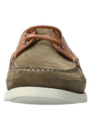 Chaussures bateau BOATING vertes  