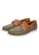 Chaussures bateau BOATING vertes  