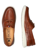 Chaussures bateau TREVIS noisette  