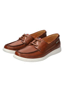 Chaussures bateau TREVIS noisette  