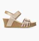 Sandales LUCIA Platine