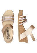 Sandales LUCIA Platine