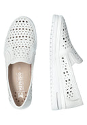 Baskets JANA PERF blanches