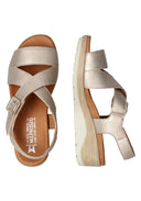 Sandales CLAUDINE Platine