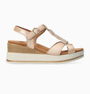 Sandales à talon SELINE Blush pâle