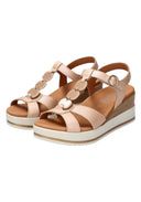 Sandales à talon SELINE Blush pâle