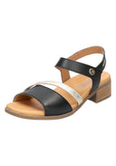 Sandales à talon NIKOLIA noires
