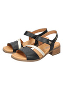 Sandales à talon NIKOLIA noires