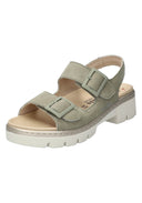 Sandales à talon AMIRA Kaki clair