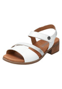 Sandales à talon NIKOLIA blanches