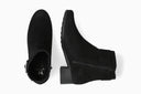 Bottines A Talon GIANINA noires