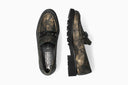 Mocassins SALKA Metallique