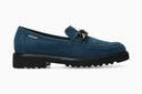Mocassins SALKA bleues foncé