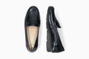 Mocassins DIVA bleues Foncé