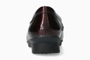 Mocassins DIVA rouges Foncé