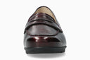 Mocassins DIVA rouges Foncé