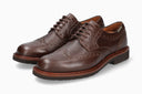 Chaussures ville Goodyear Welt / Norvegien MAX marron foncé  