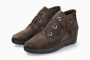 Bottines à talon PERYNE marrons foncé
