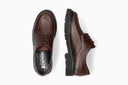Derbies Goodyear Welt / Norvegien SOLINE marron foncé  