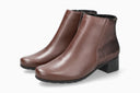 Bottines A Talon GENNA marrons