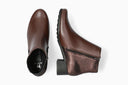 Bottines A Talon GENNA marrons
