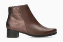 Bottines A Talon GENNA marrons