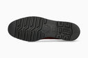 Mocassins SALKA VELCALF rouges foncé
