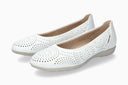 Ballerines ELSIE PERF Blanches